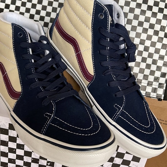 Vans Skate Sk8-Hi Dress Blues/Turtle Dove Men’s sneakers - Picture 7 of 16